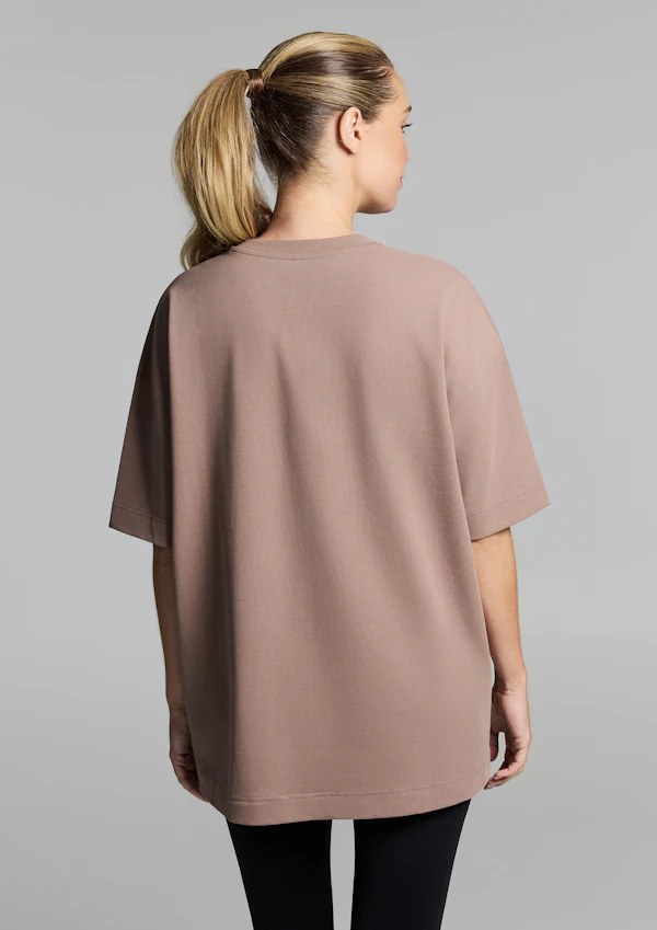 Luxe Brushed Oversize Tee