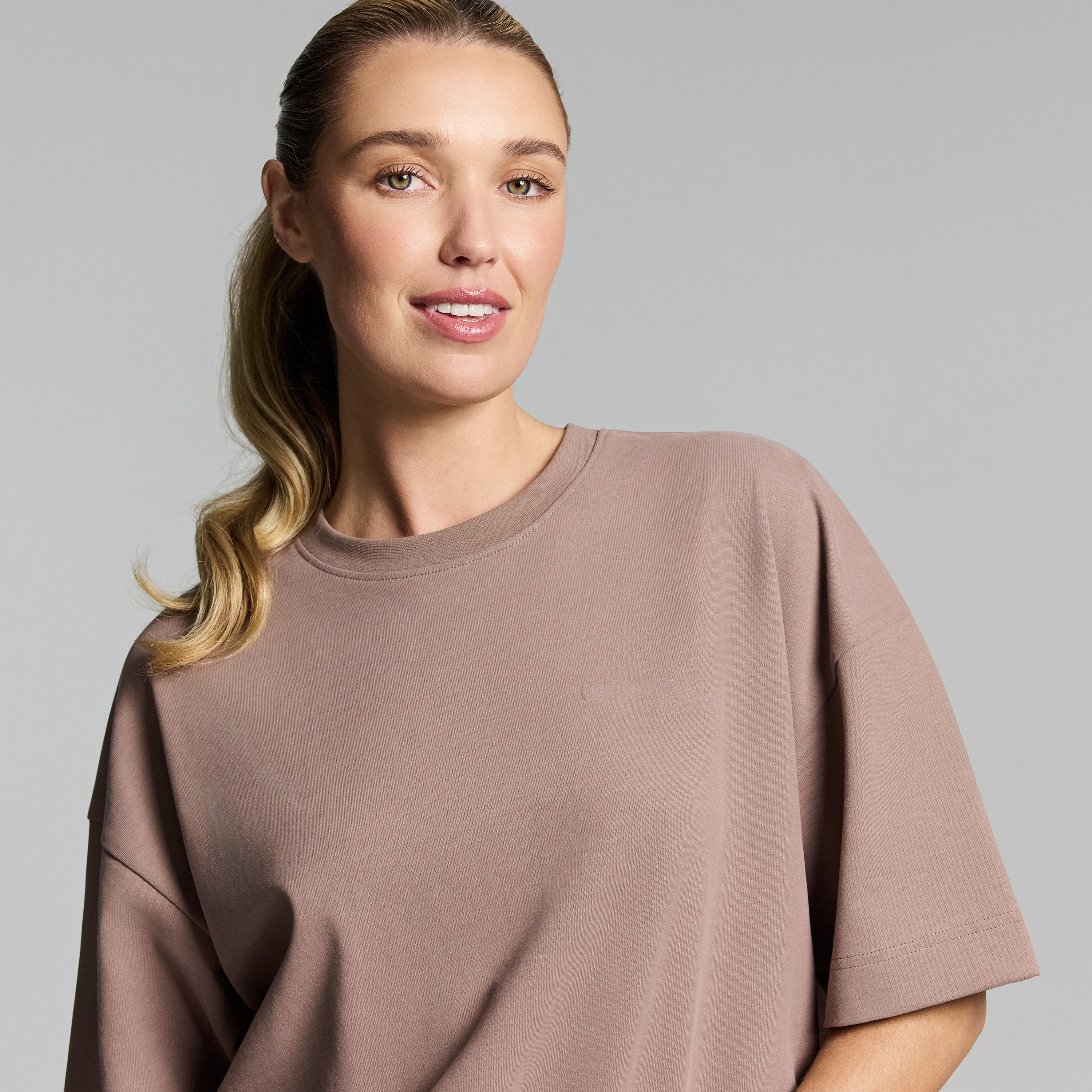 Luxe Brushed Oversize Tee