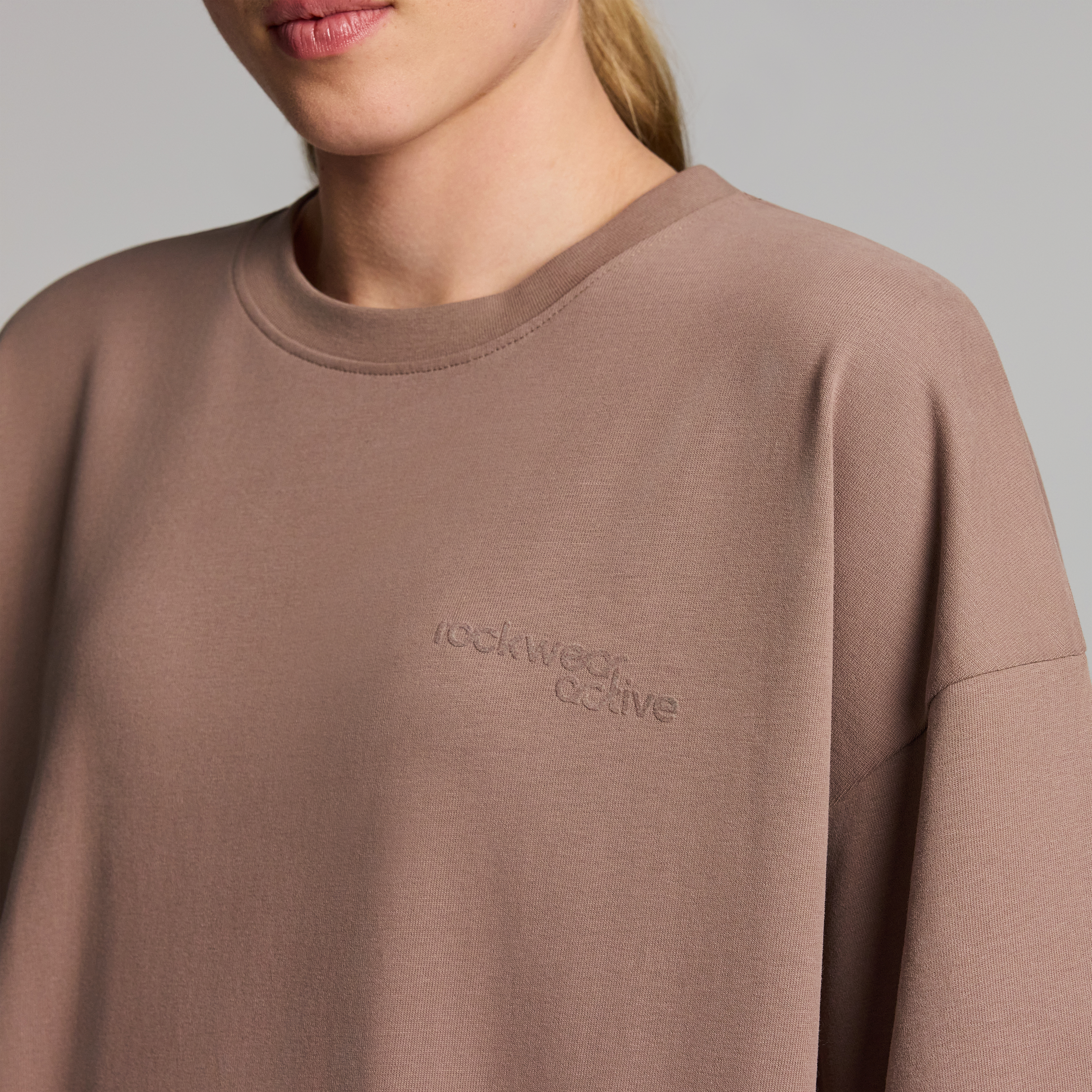 Luxe Brushed Oversize Tee