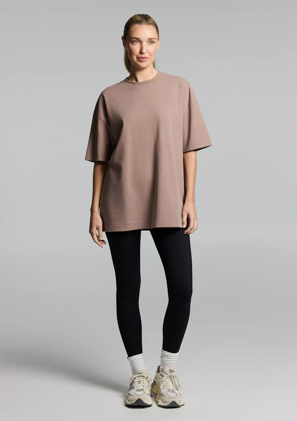 Luxe Brushed Oversize Tee