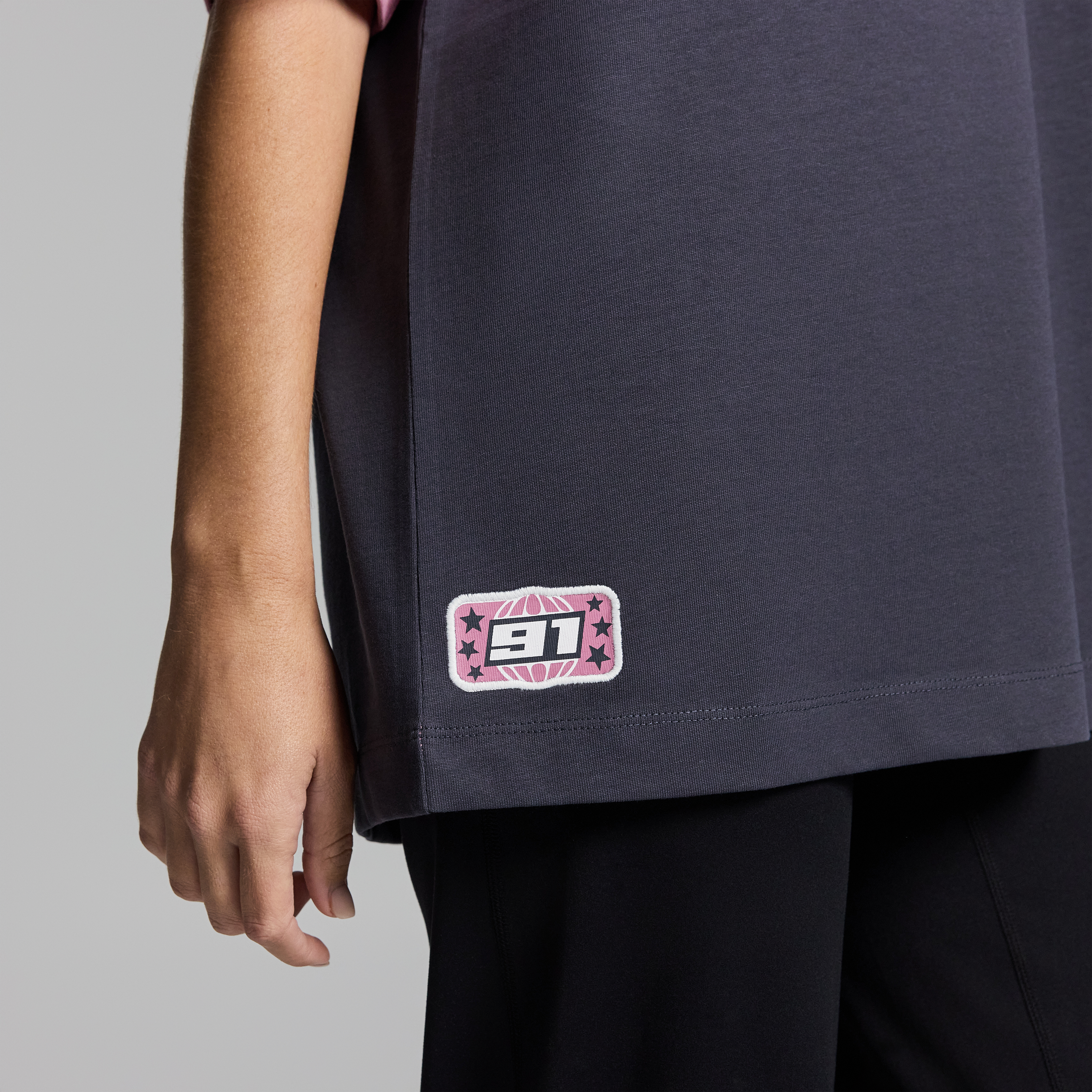 Blocked Baggy Fit Tee