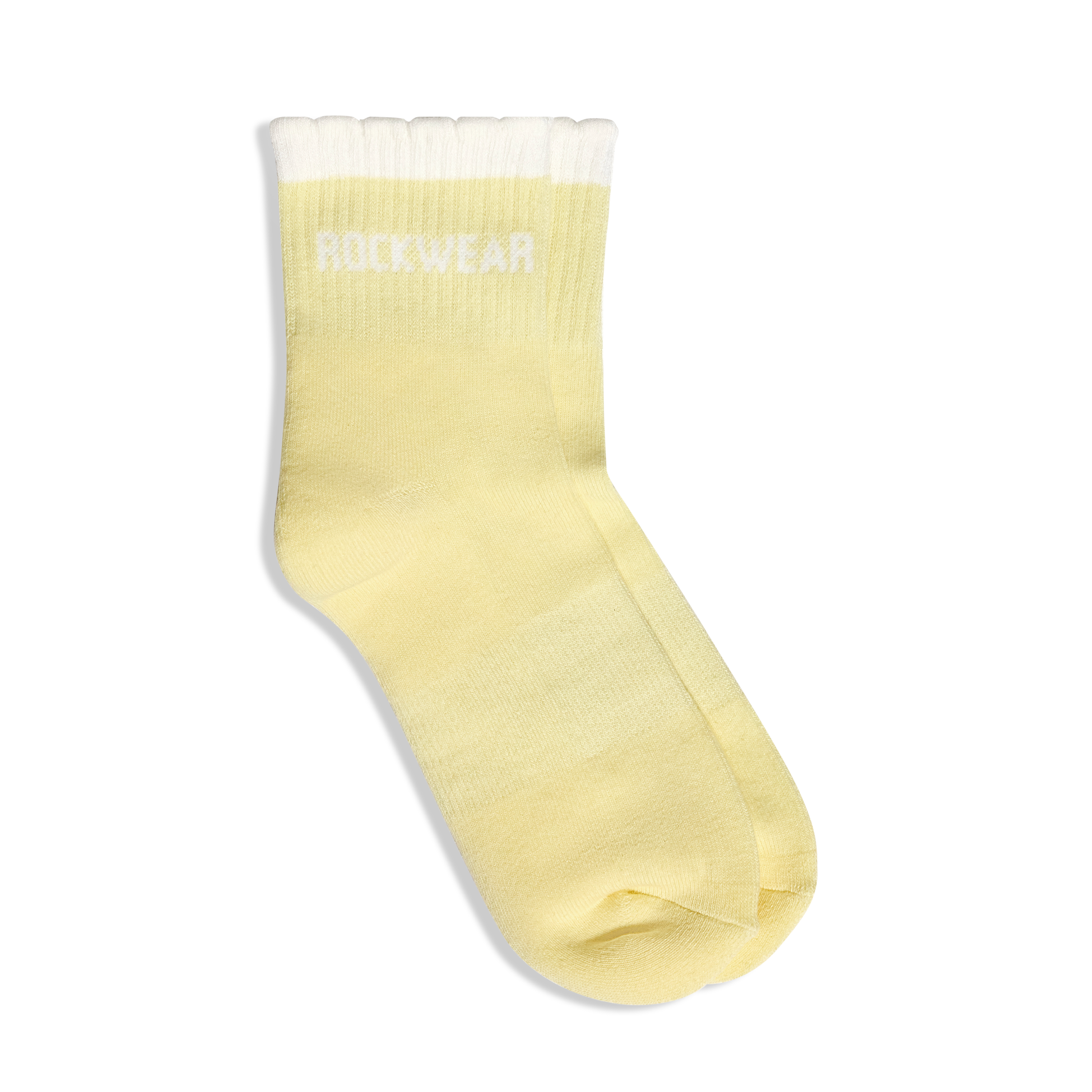 Scalloped Edge Quarter Sock