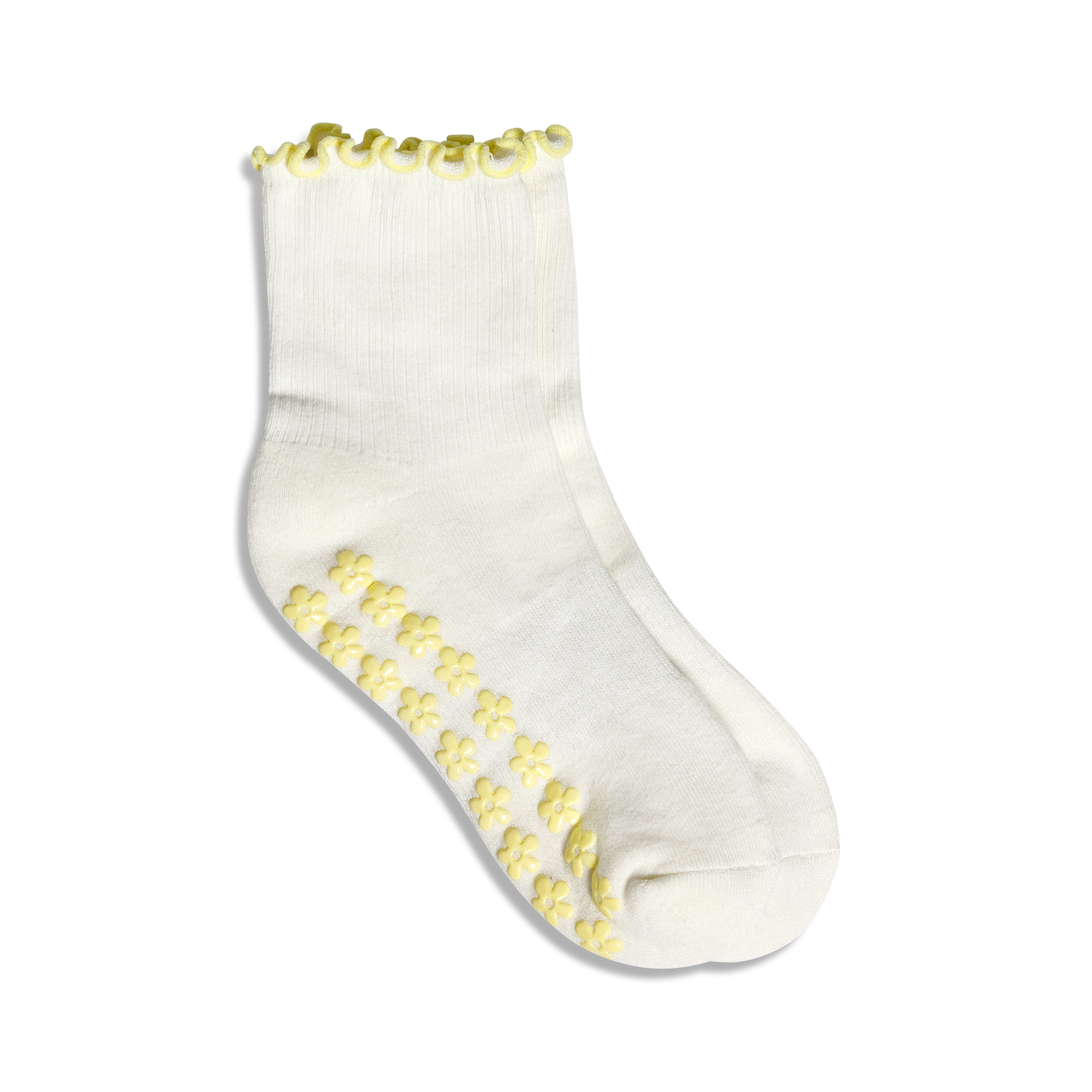 Lettuce Edge Quarter Crew Studio Grip Socks