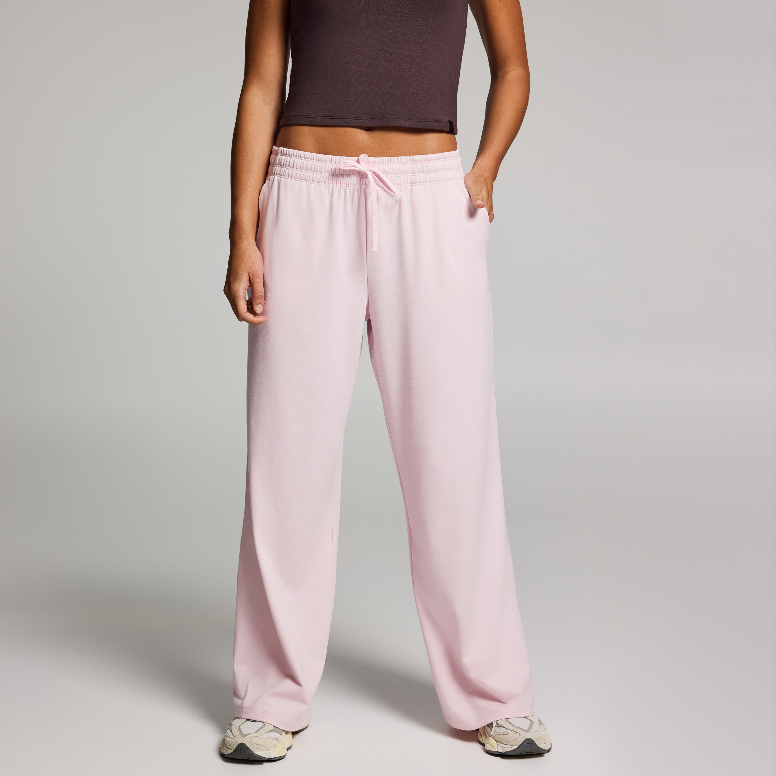 Balance Tie Front Wide Leg