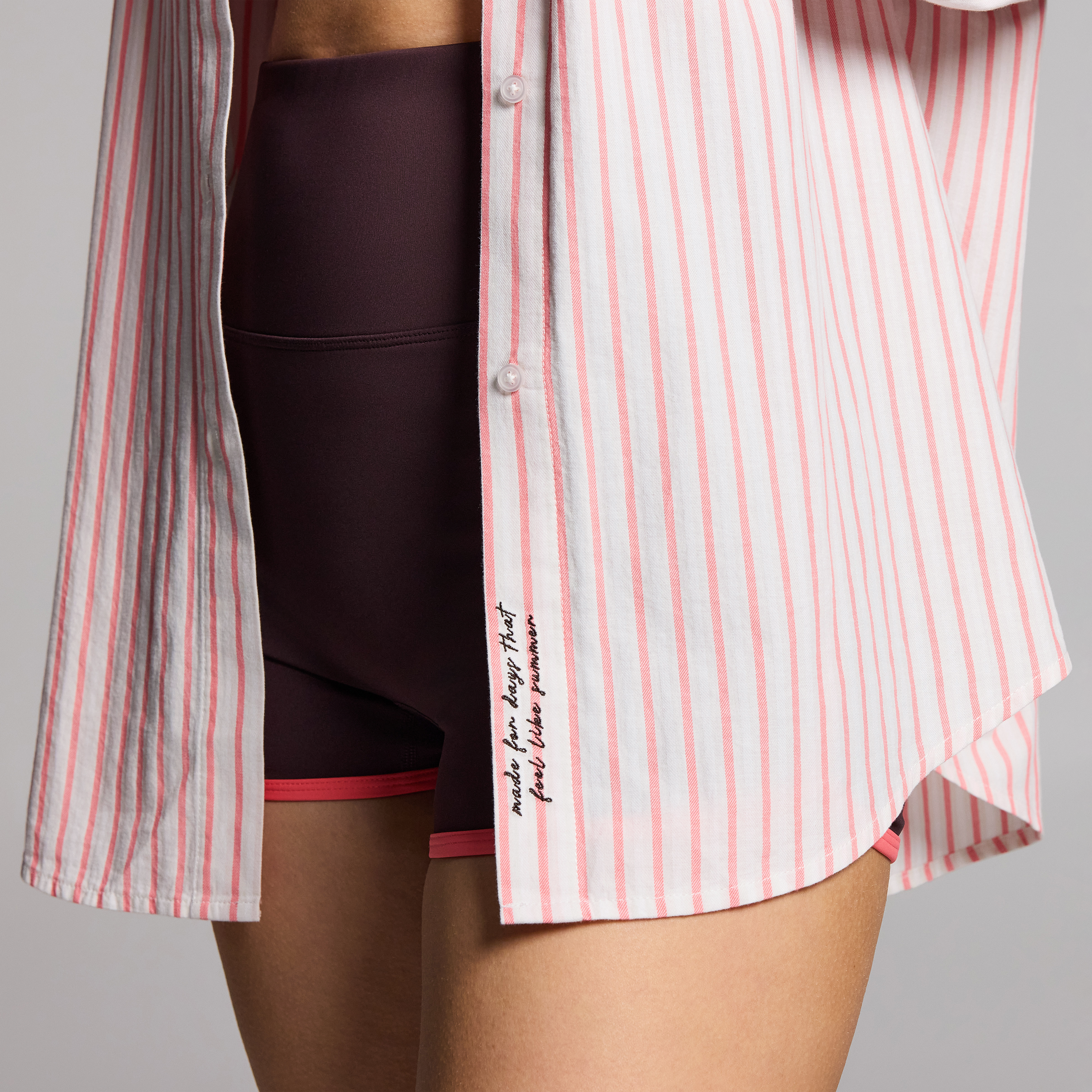 Oversized Cotton Button Down Shirt