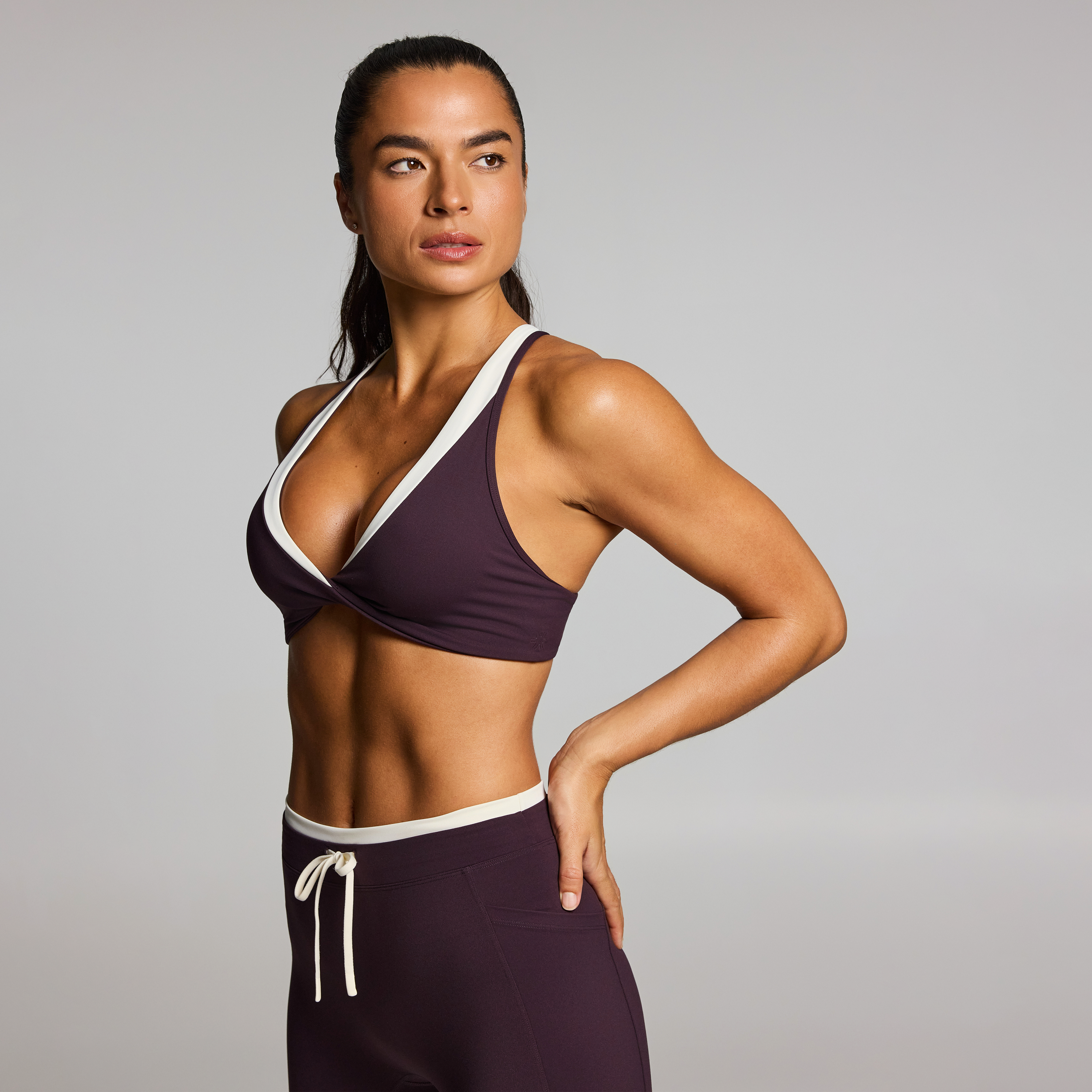 Twist Front Sports Bra