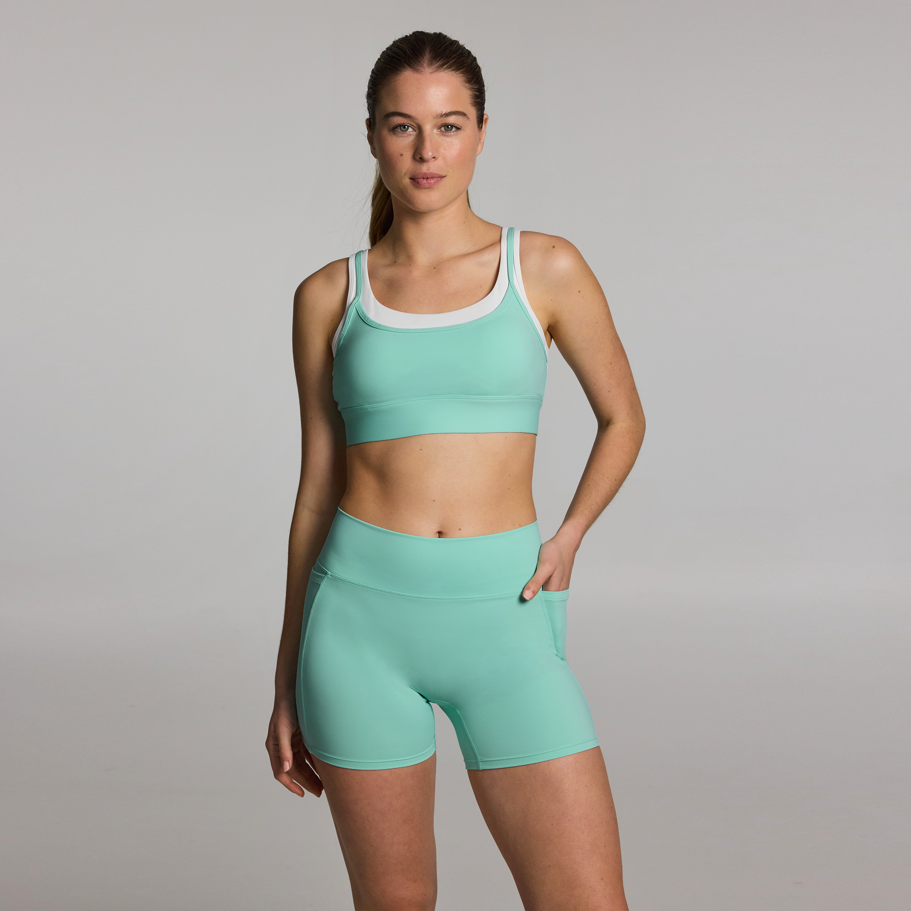 Strappy Contour Low Support Sports Bra