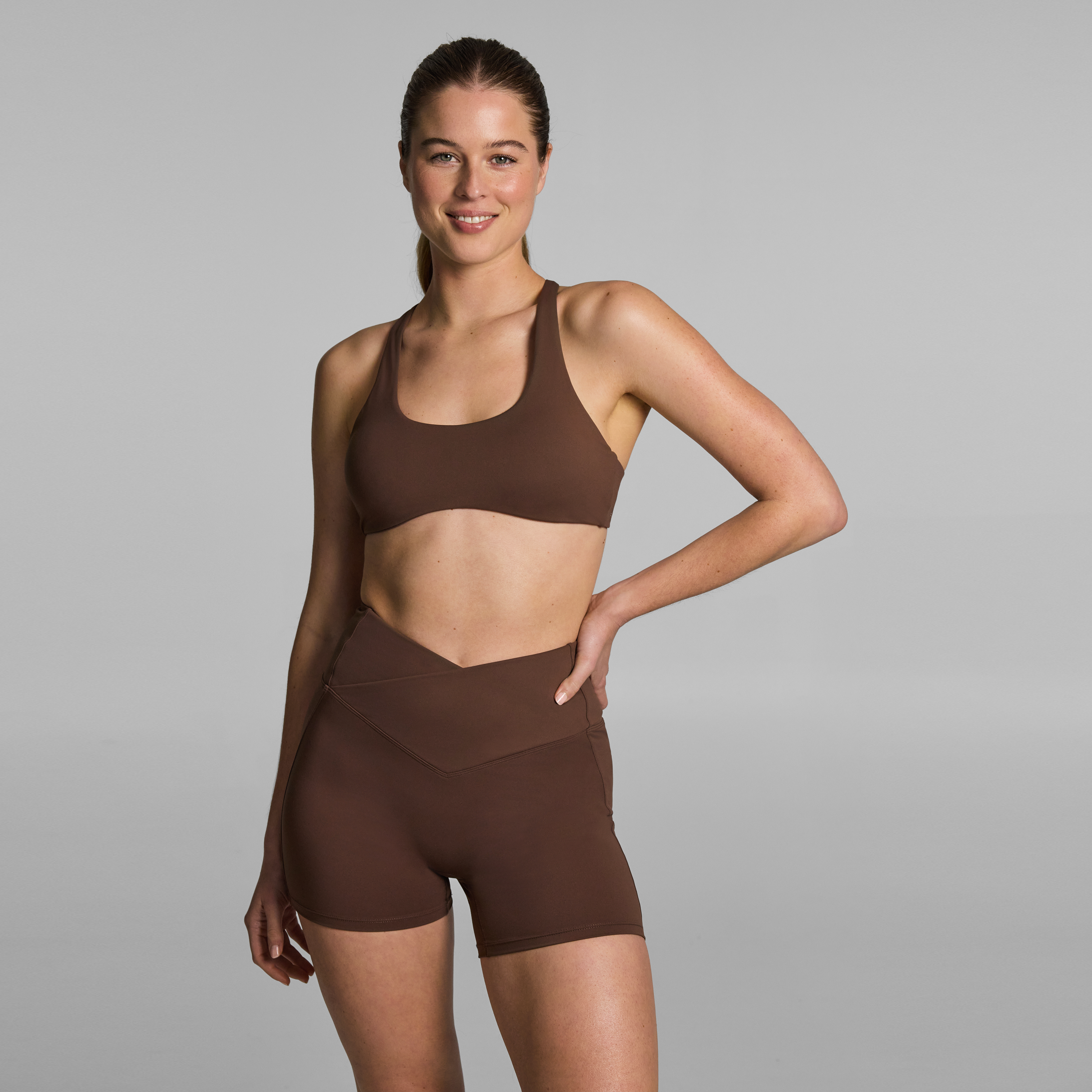 Strappy Contour Low Support Sports Bra