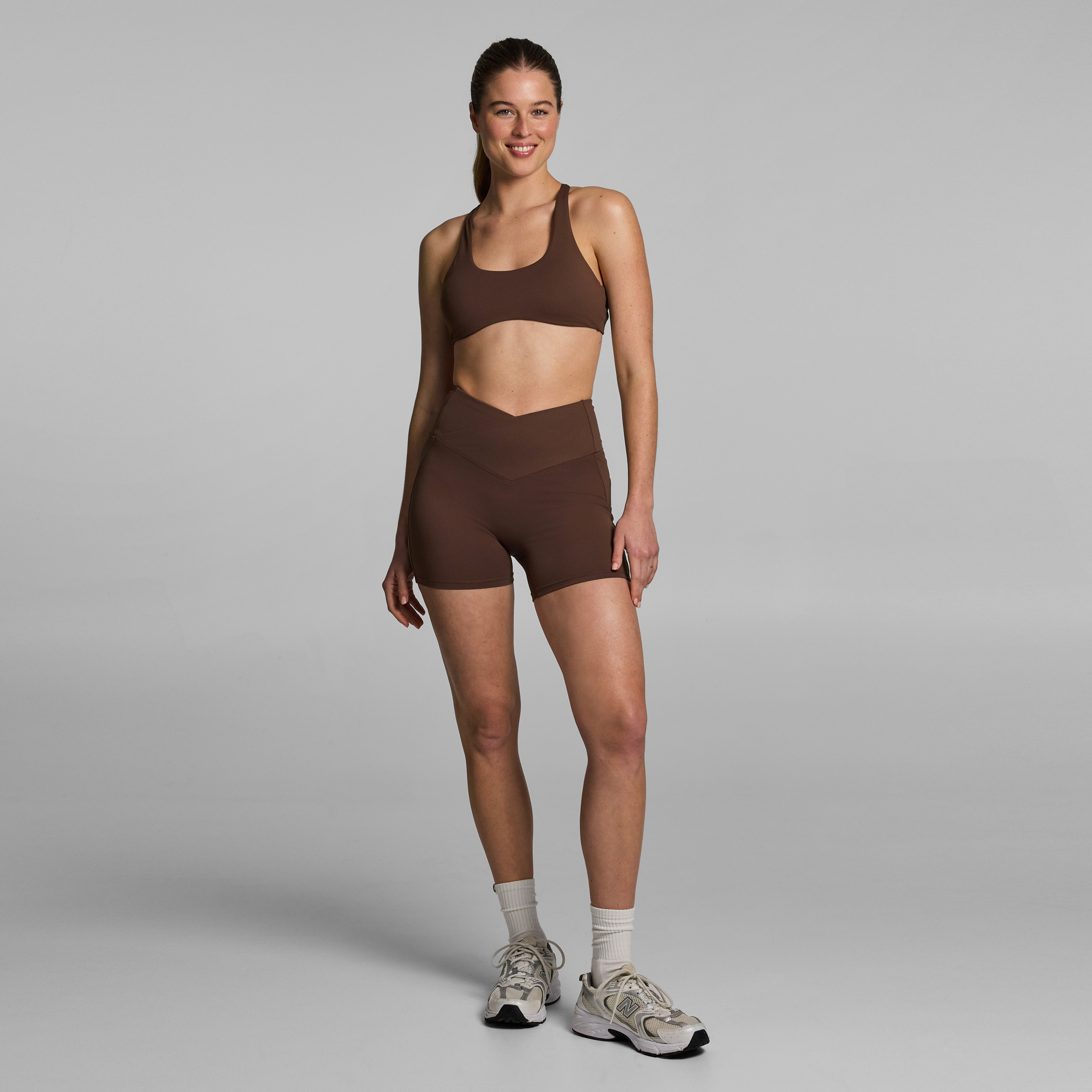 Strappy Contour Low Support Sports Bra