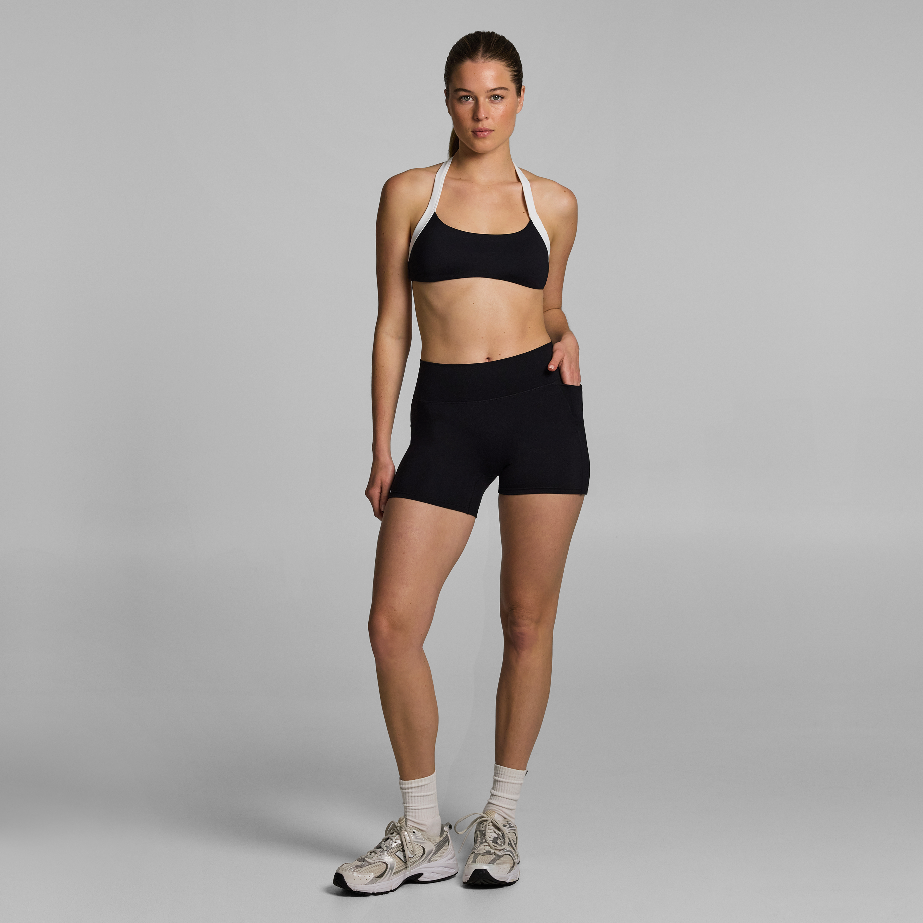Halter Low Support Sports Bra