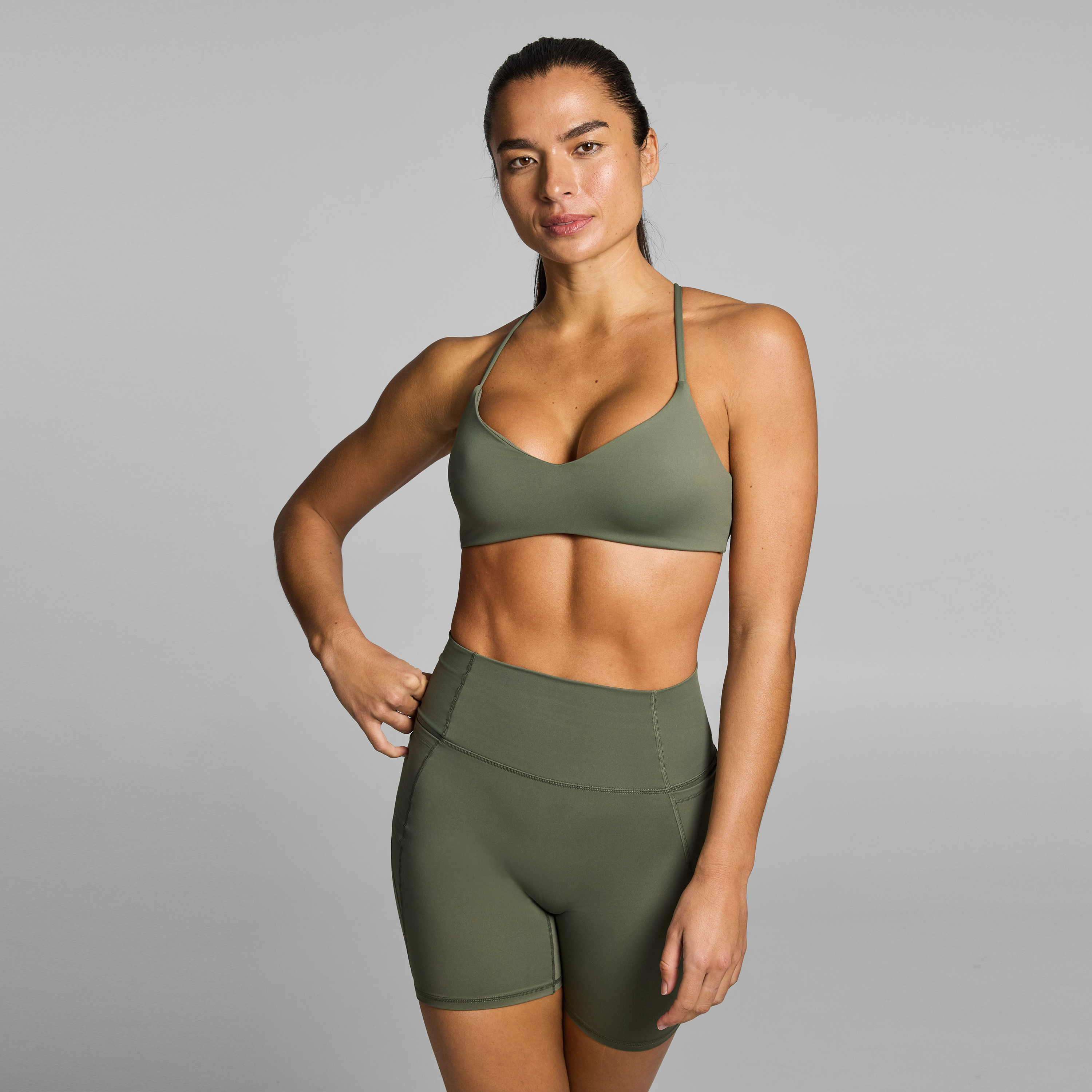 Strappy Low Support Sports Bra