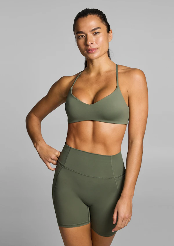 Strappy Low Support Sports Bra