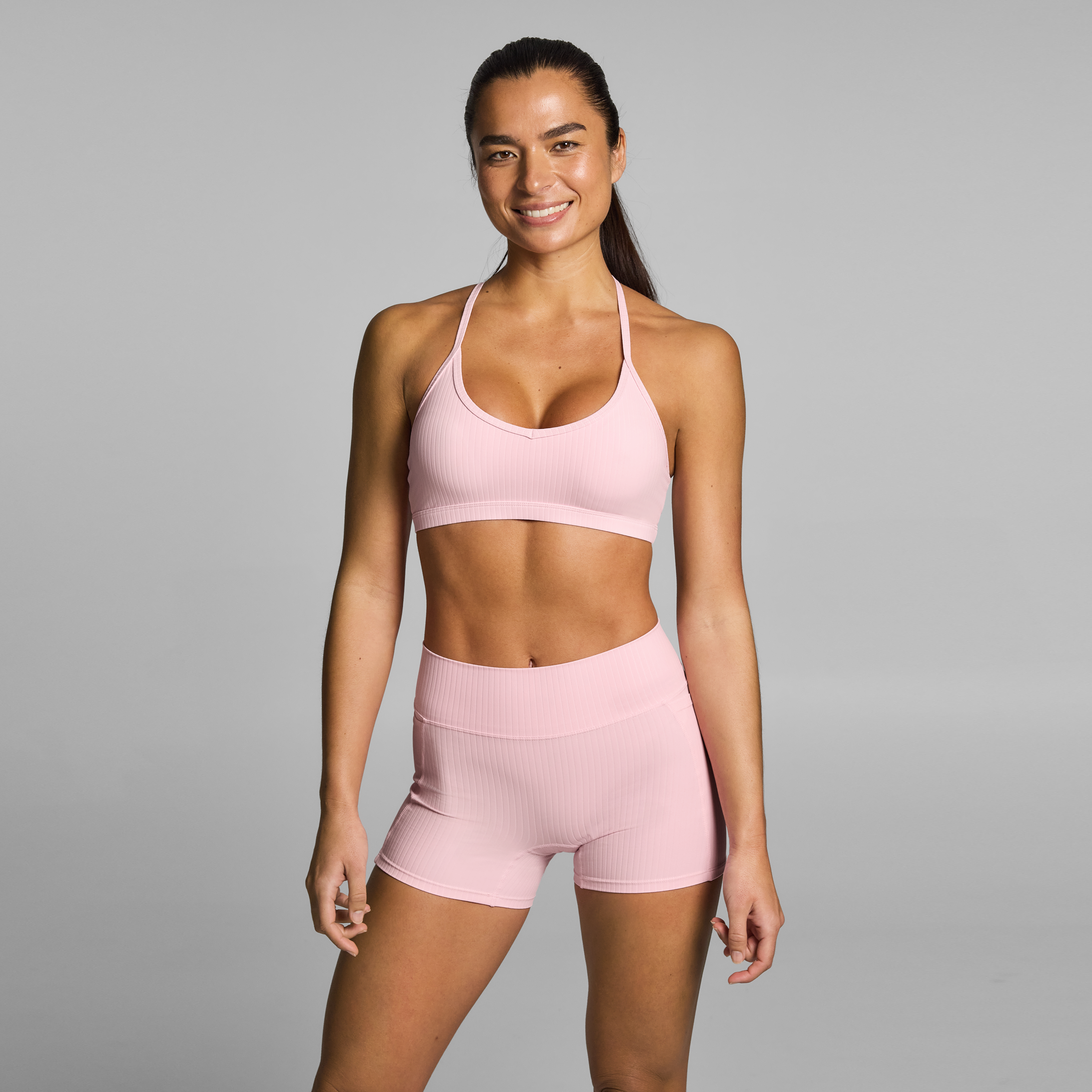 Rib Low Support Sports Bra