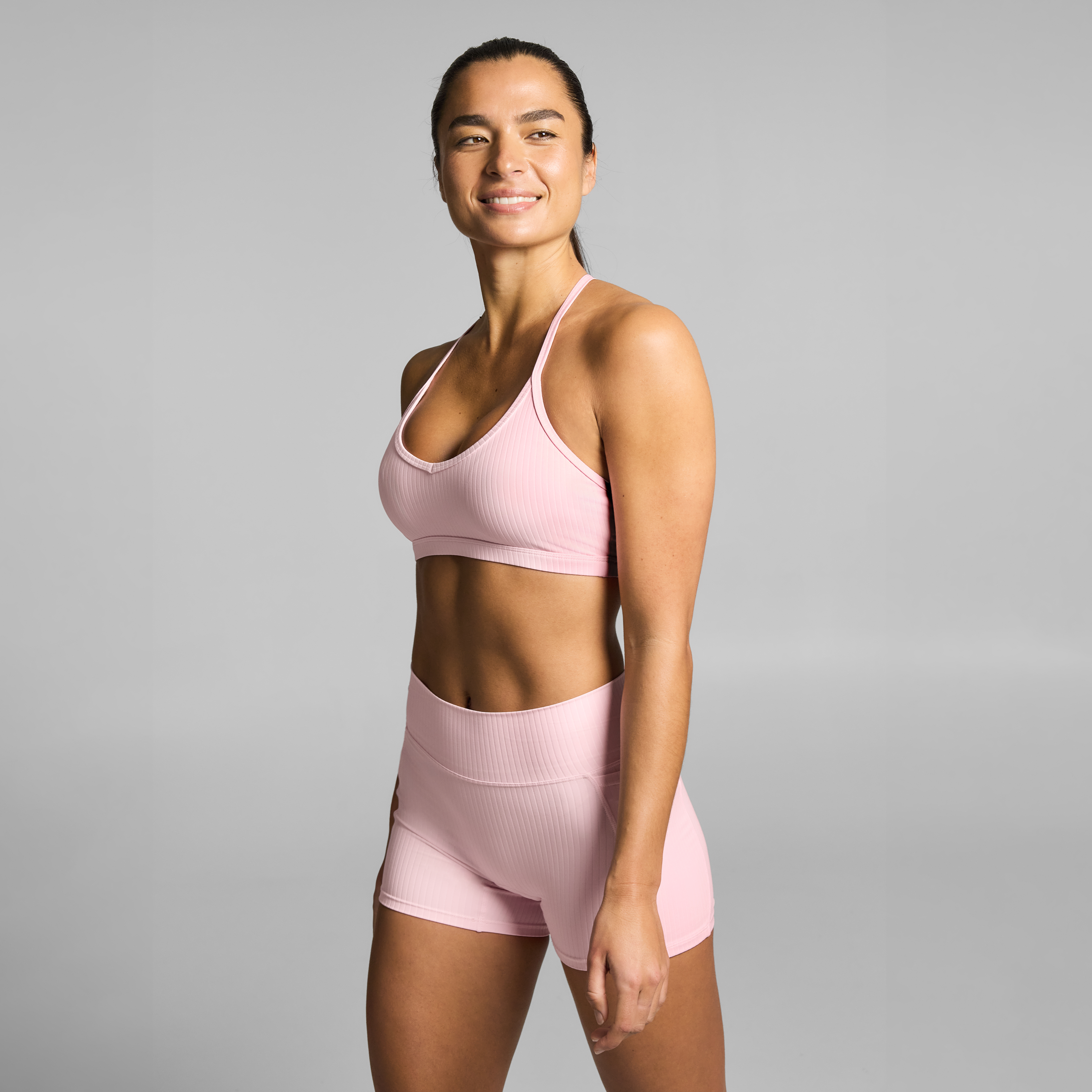 Rib Low Support Sports Bra