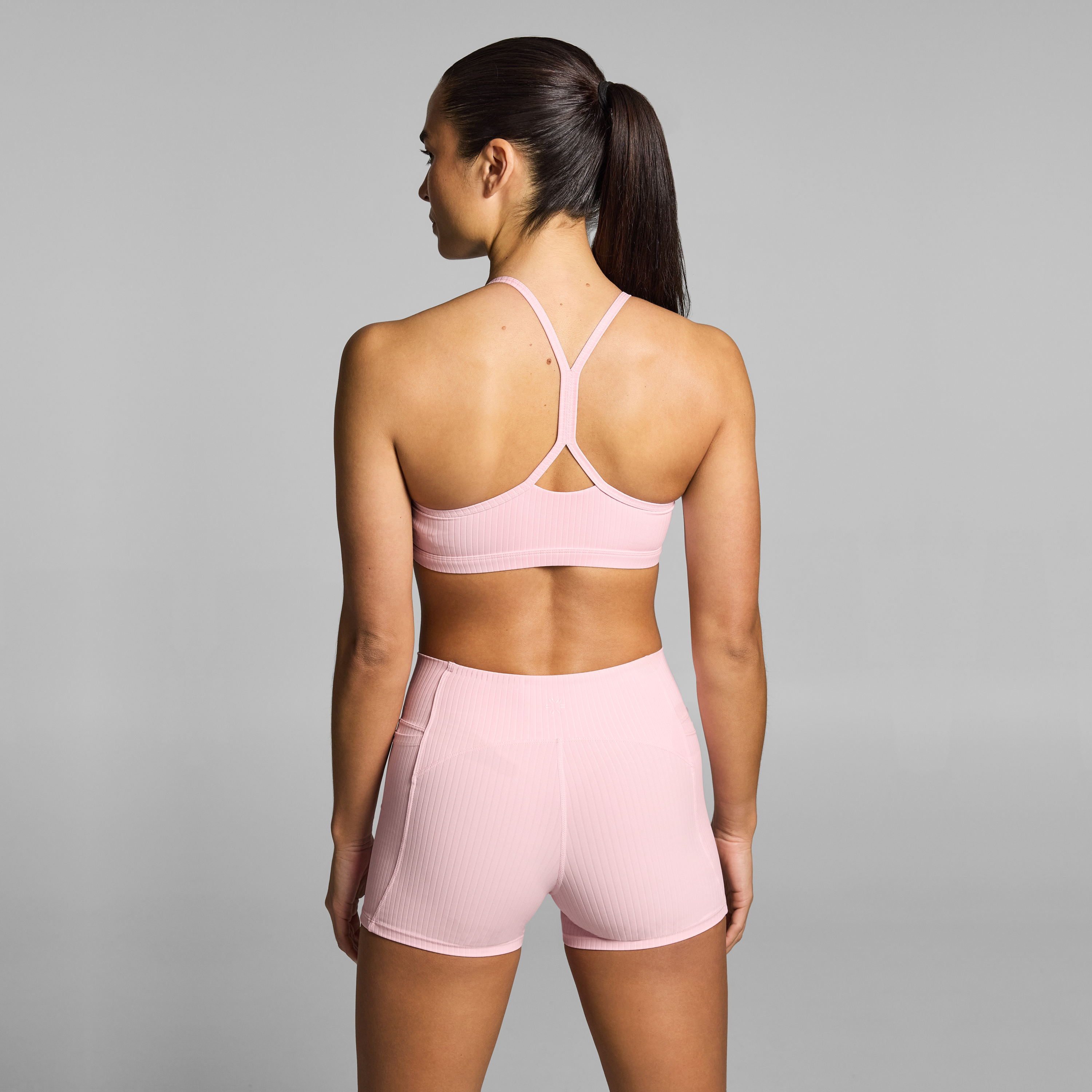 Rib Low Support Sports Bra