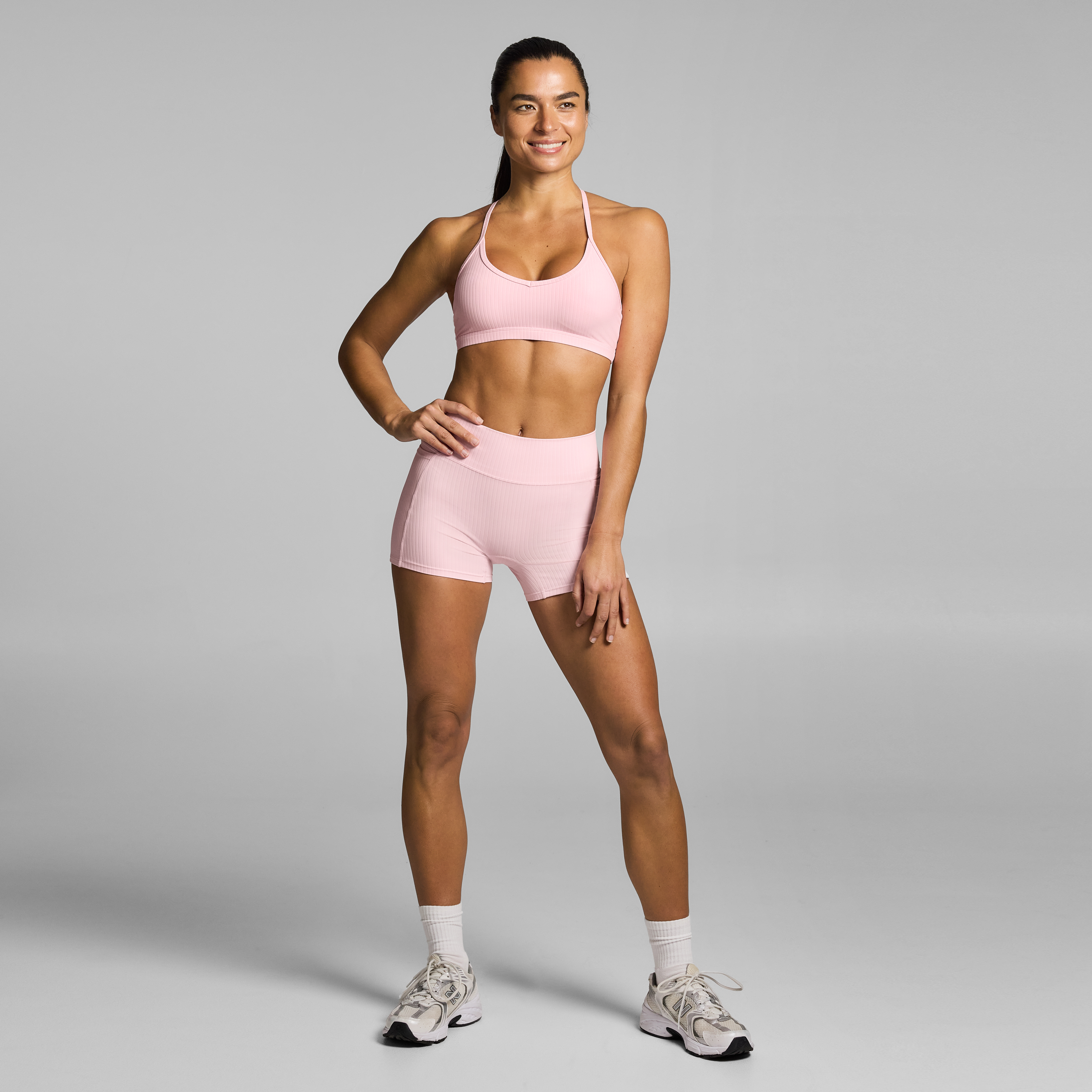 Rib Low Support Sports Bra