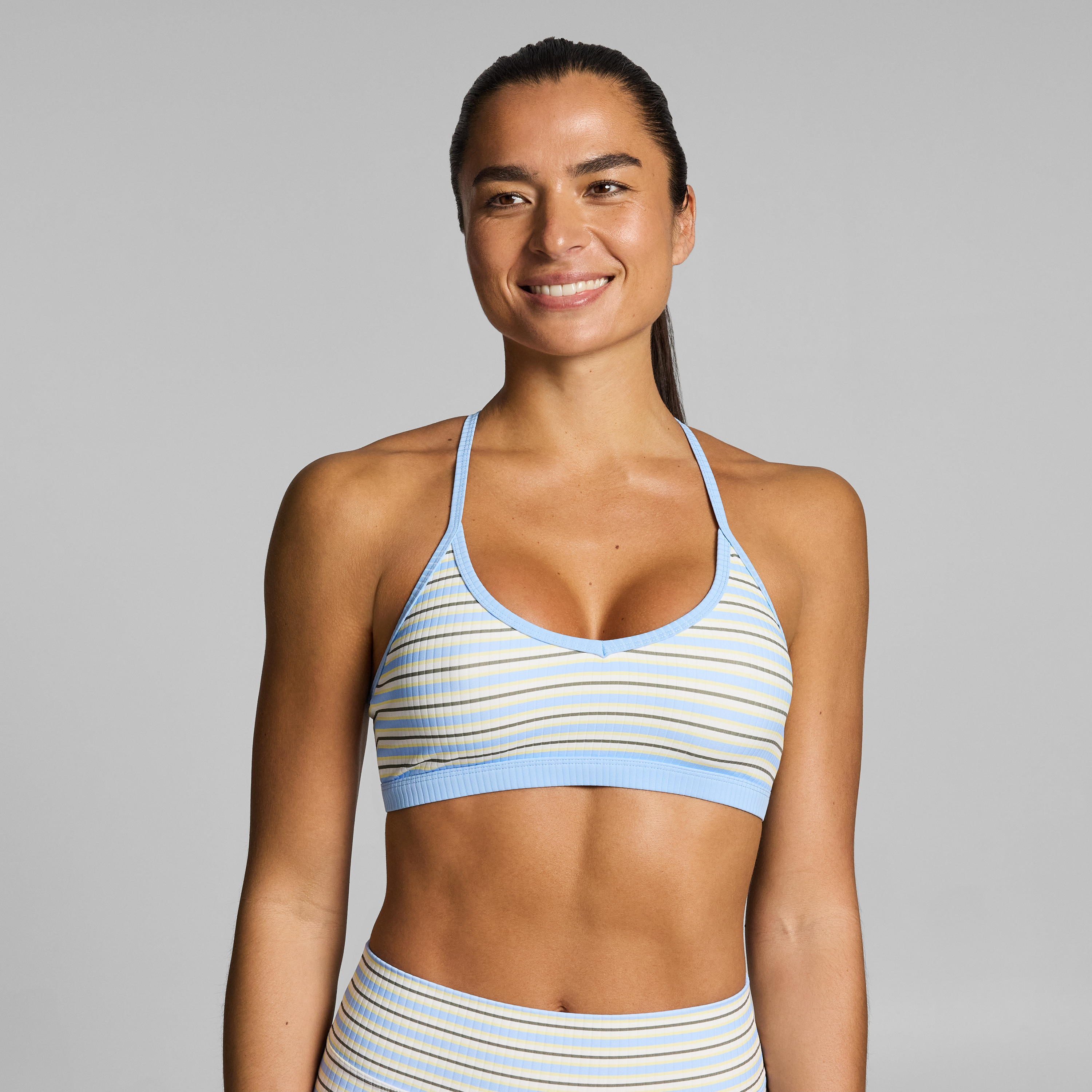 Rib Low Support Sports Bra