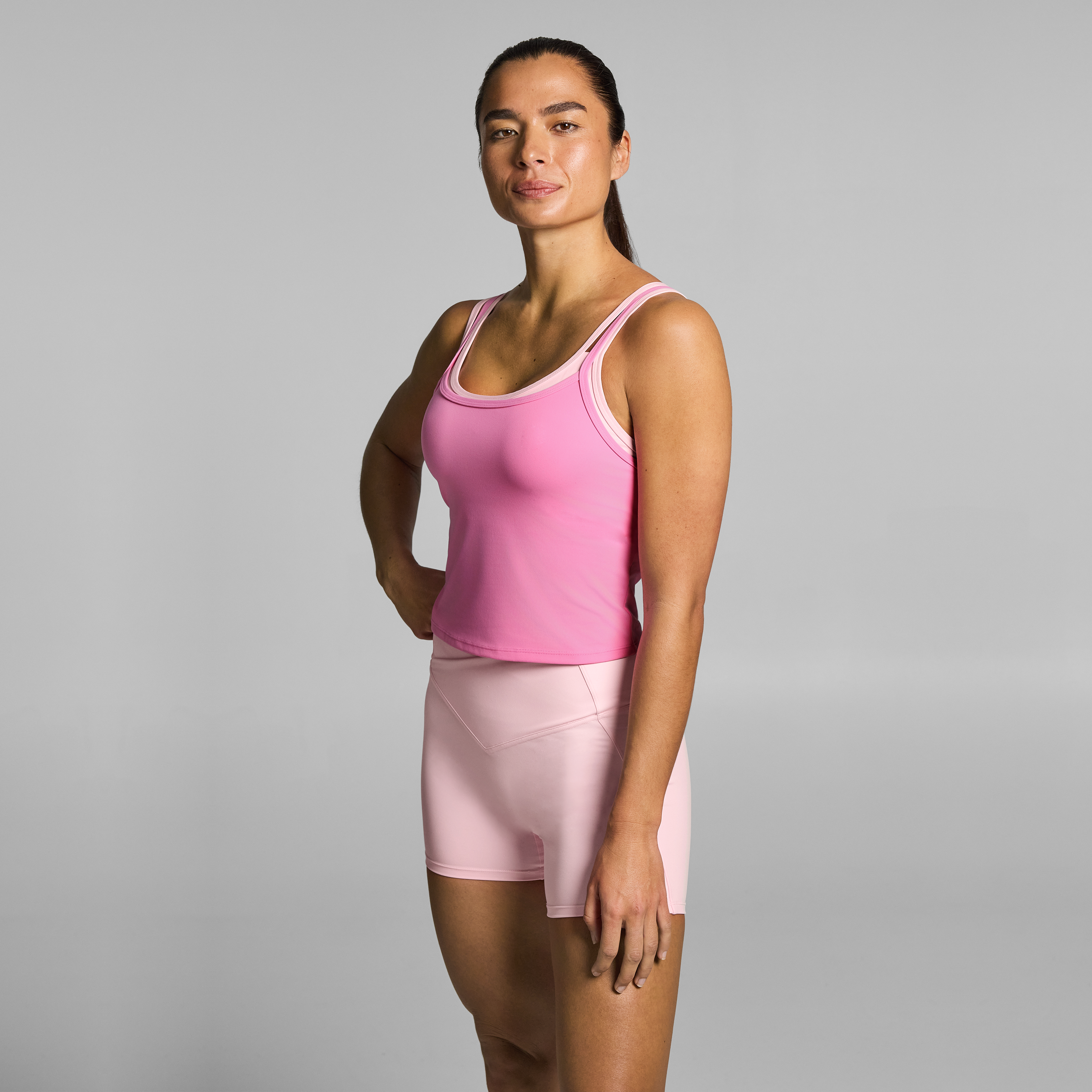 Double Up Medium Support Hip Length Singlet