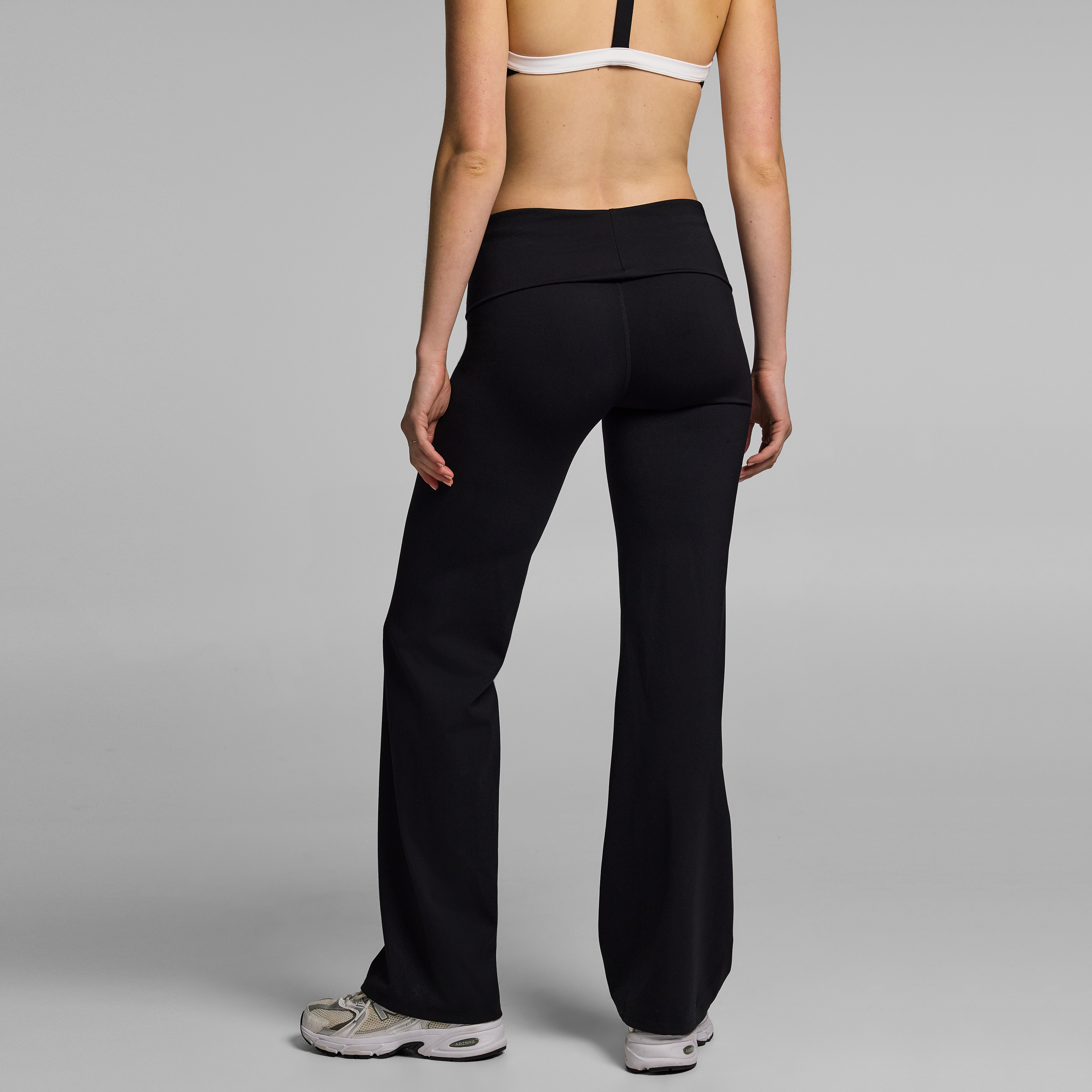 Roll Down Flared Tights