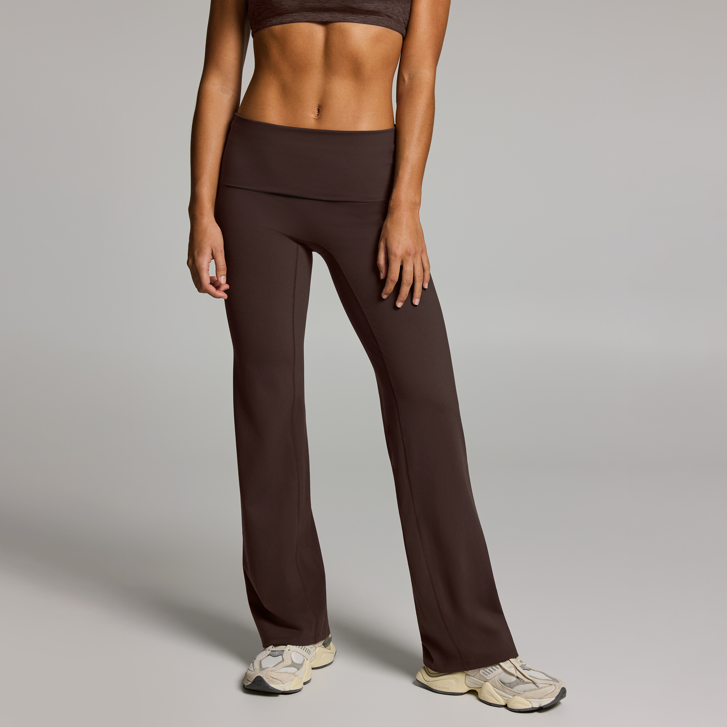Roll Down Flared Tights