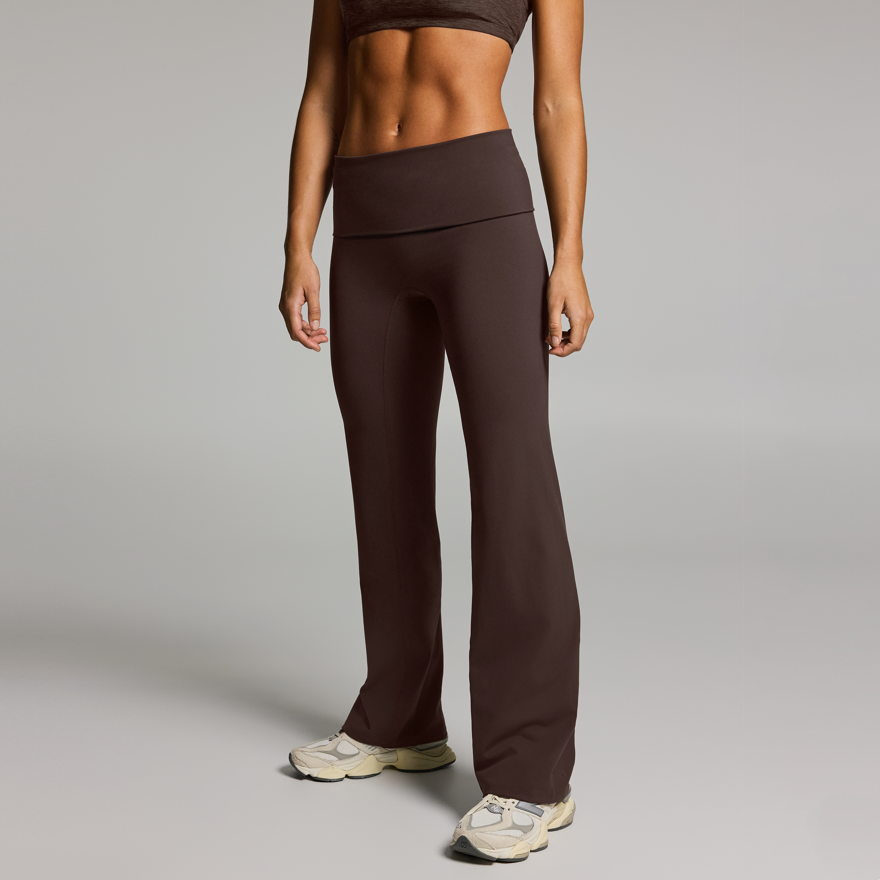Roll Down Flared Tights