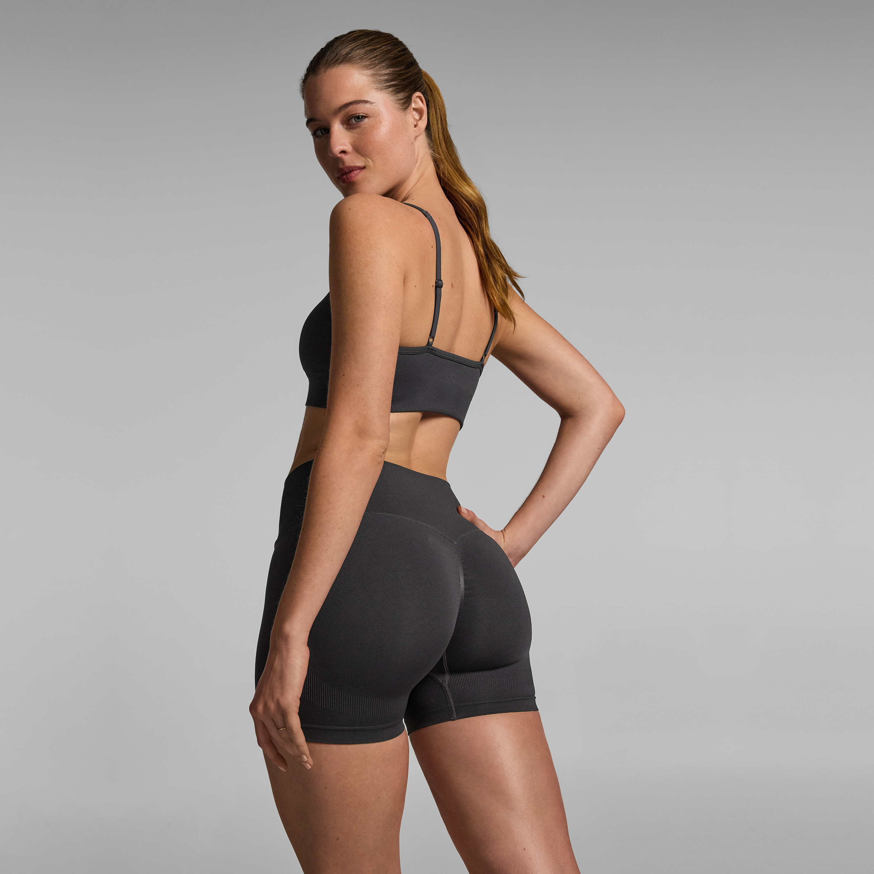 Seamless Scrunch Bum Booty Shorts