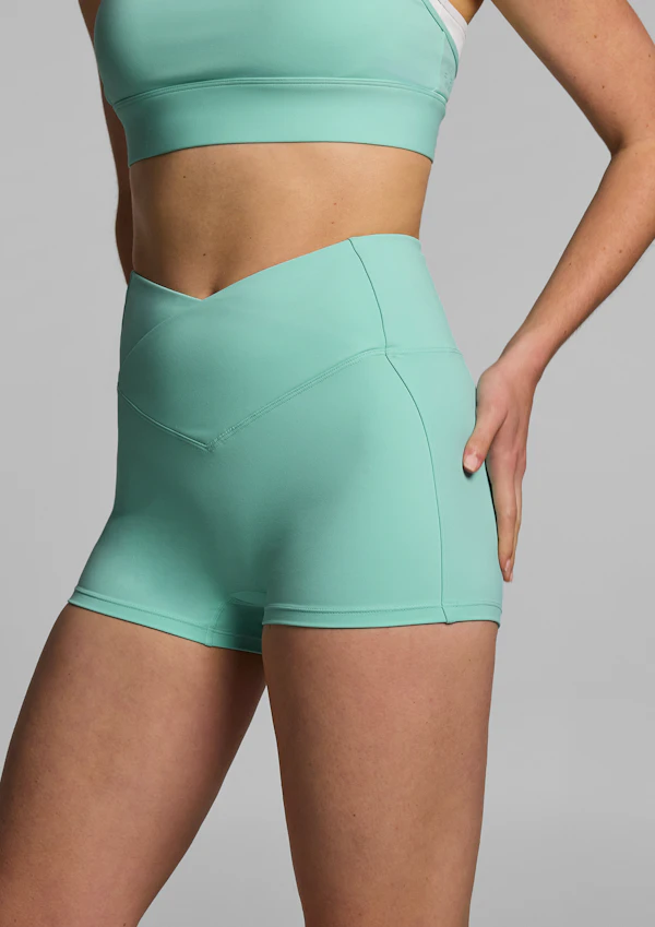 Wrap Front Booty Shorts