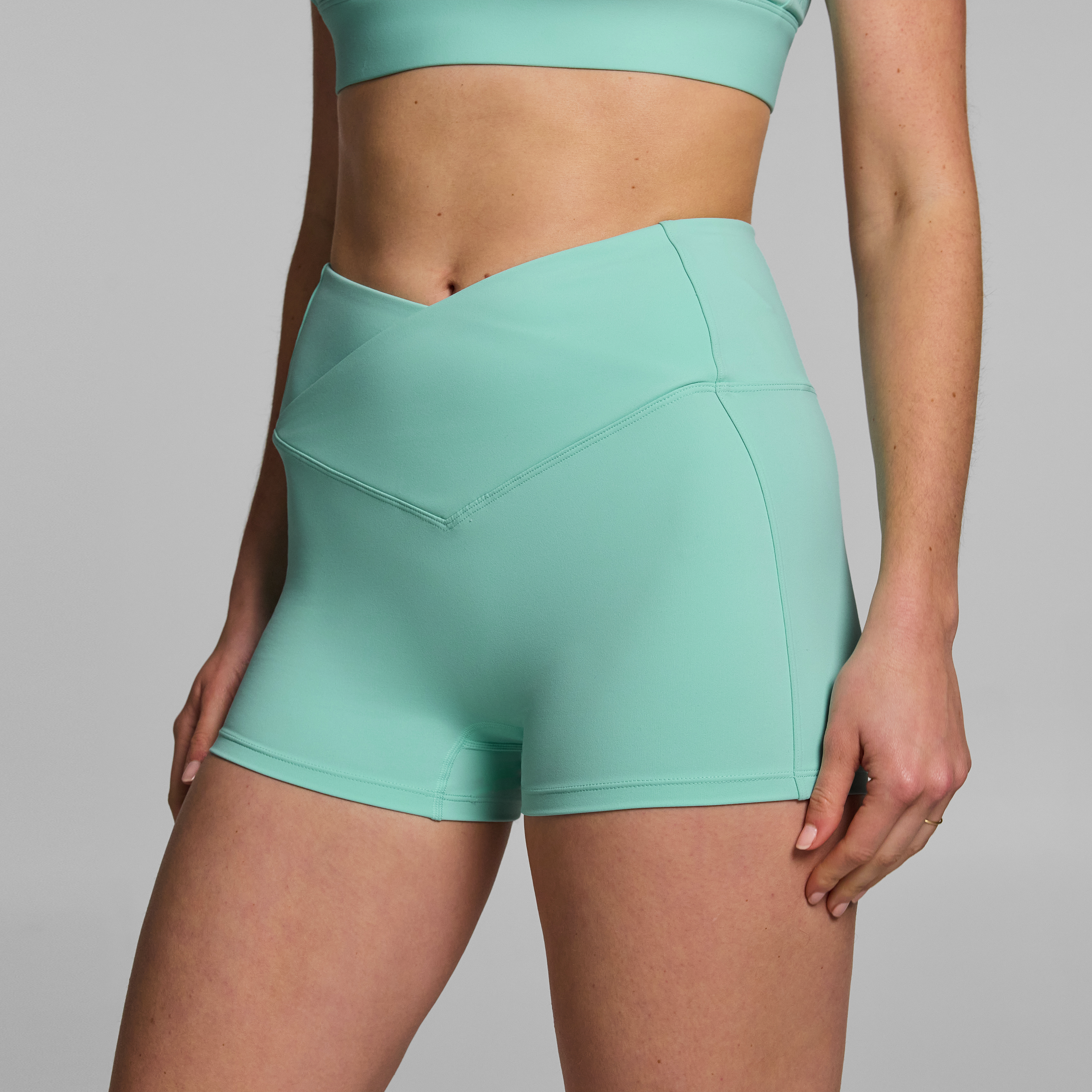 Wrap Front Booty Shorts