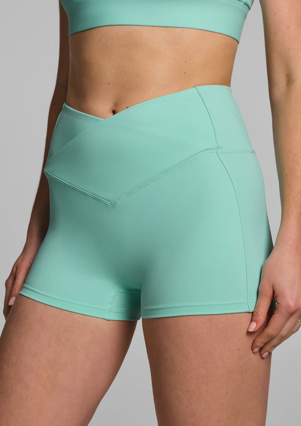 Wrap Front Booty Shorts