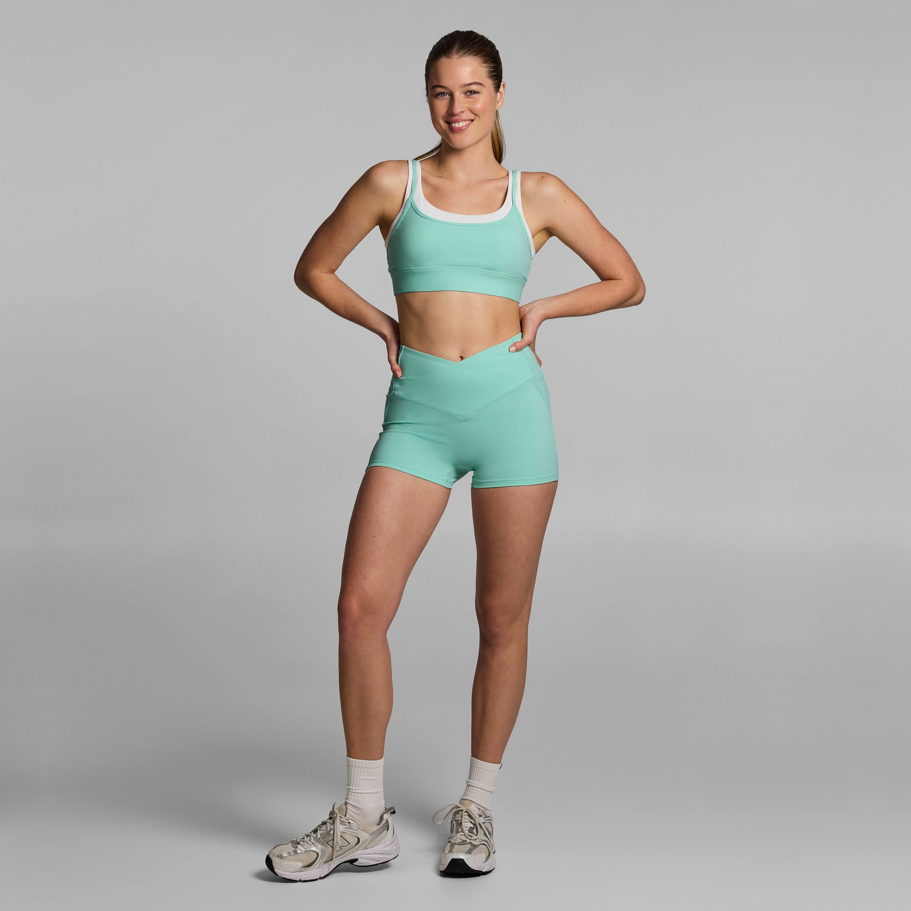 Wrap Front Booty Shorts