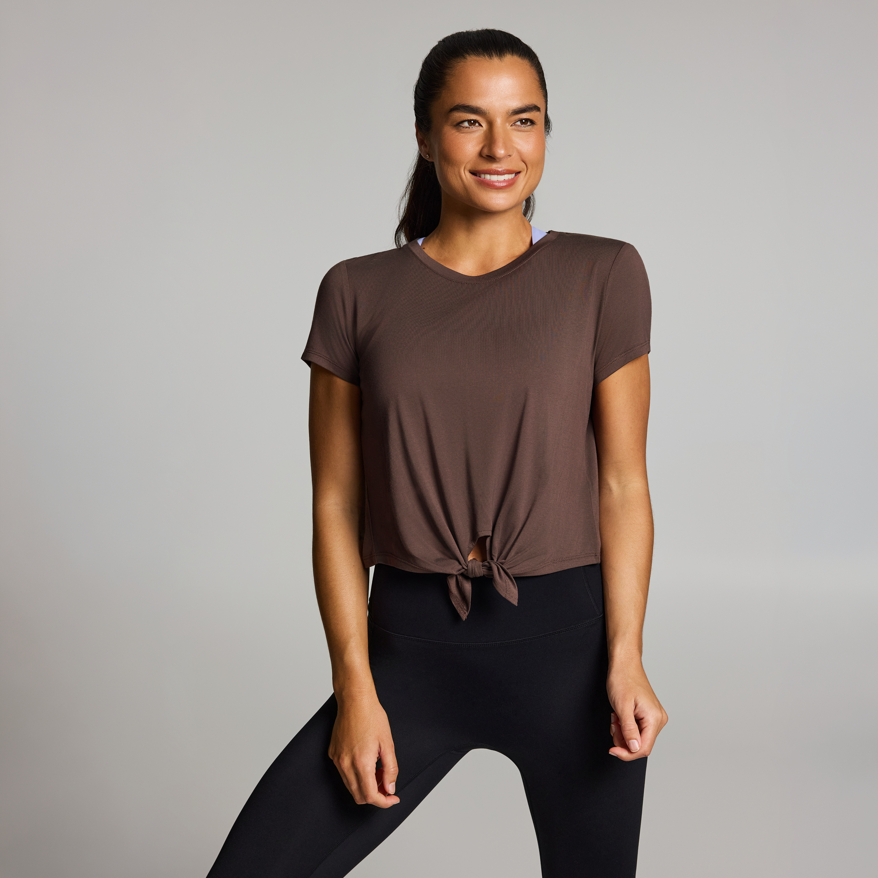 Tie Front Tee