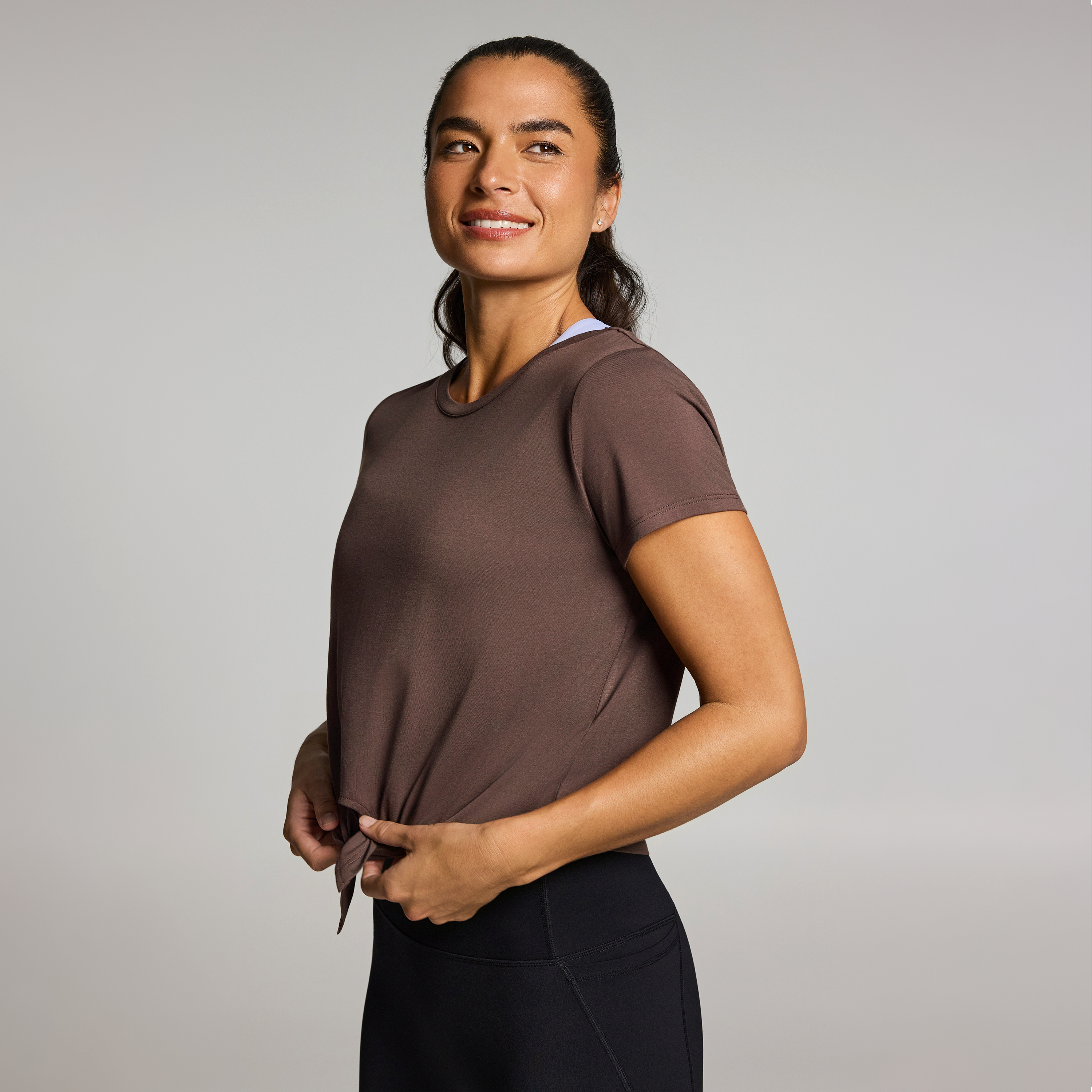 Tie Front Tee