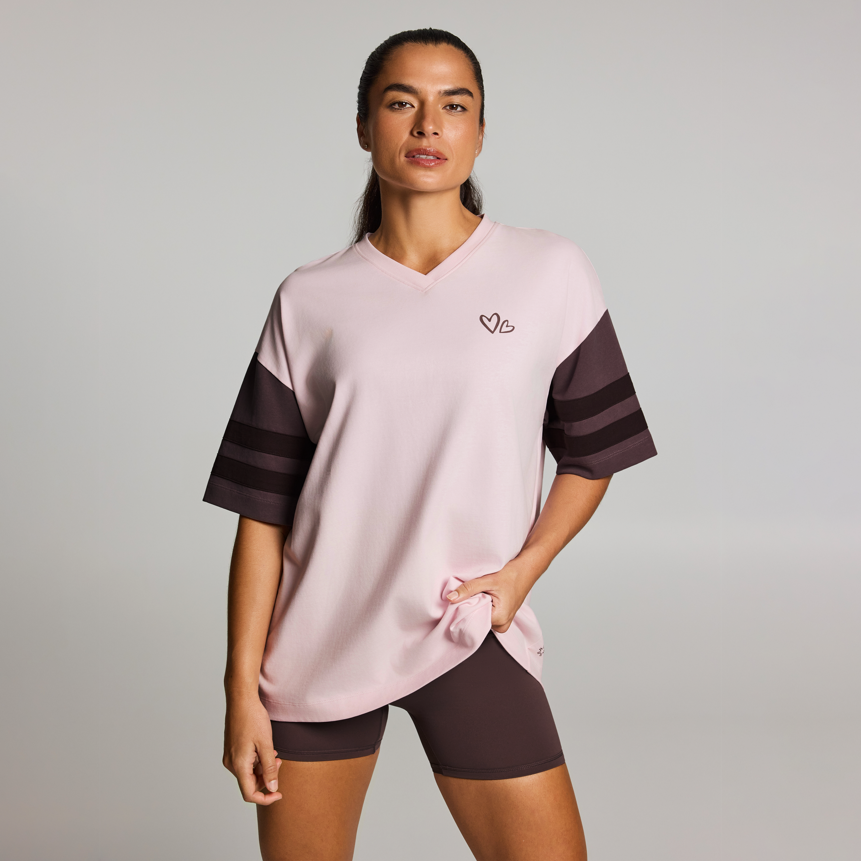 Oversize Blocked Tee