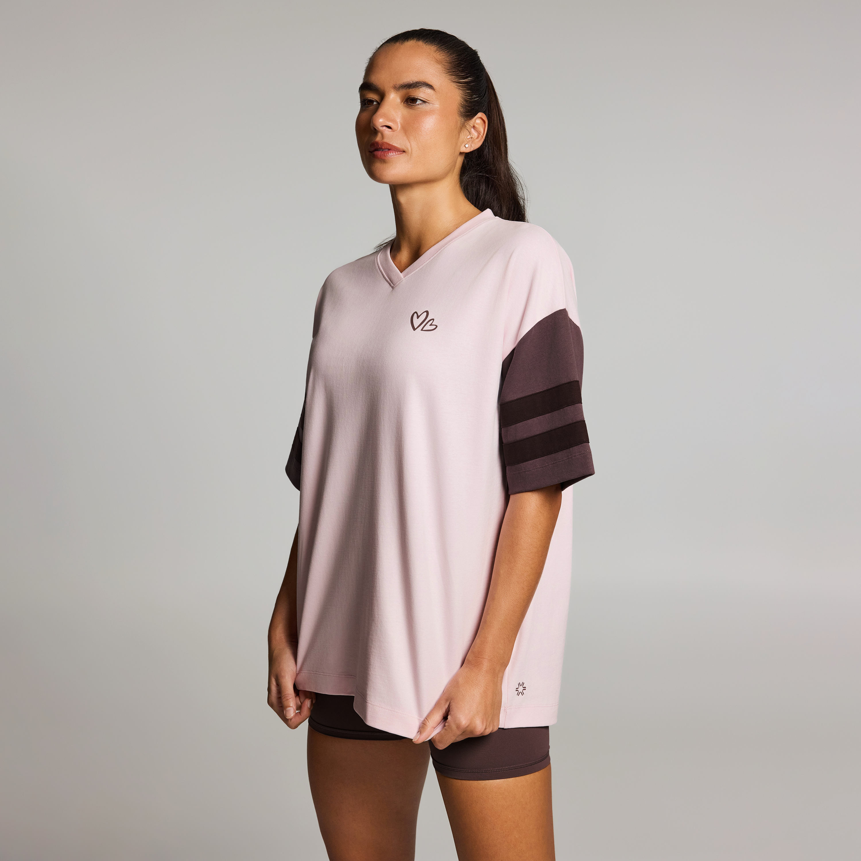 Oversize Blocked Tee