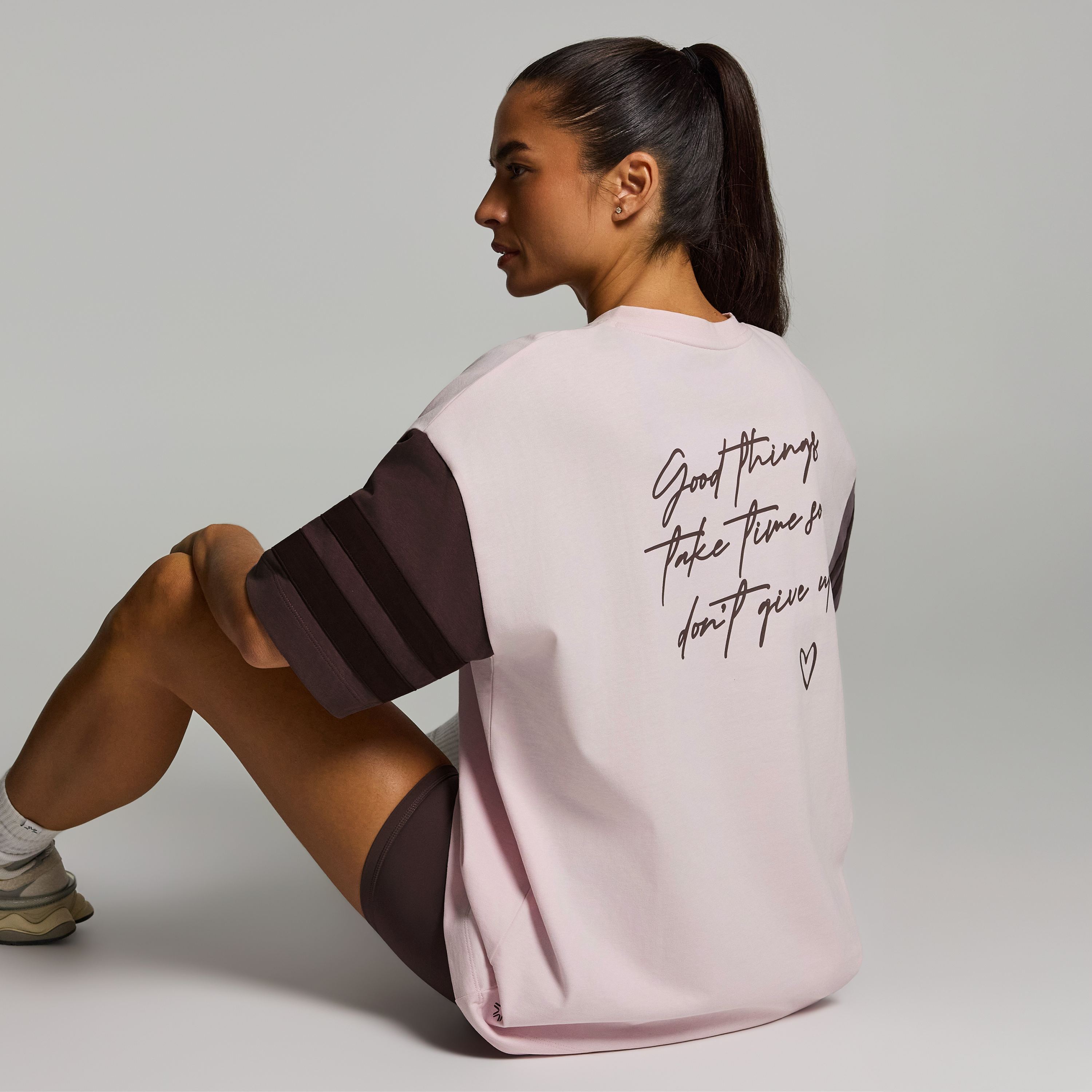 Oversize Blocked Tee