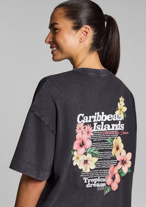 Oversize Boxy Cotton Tee