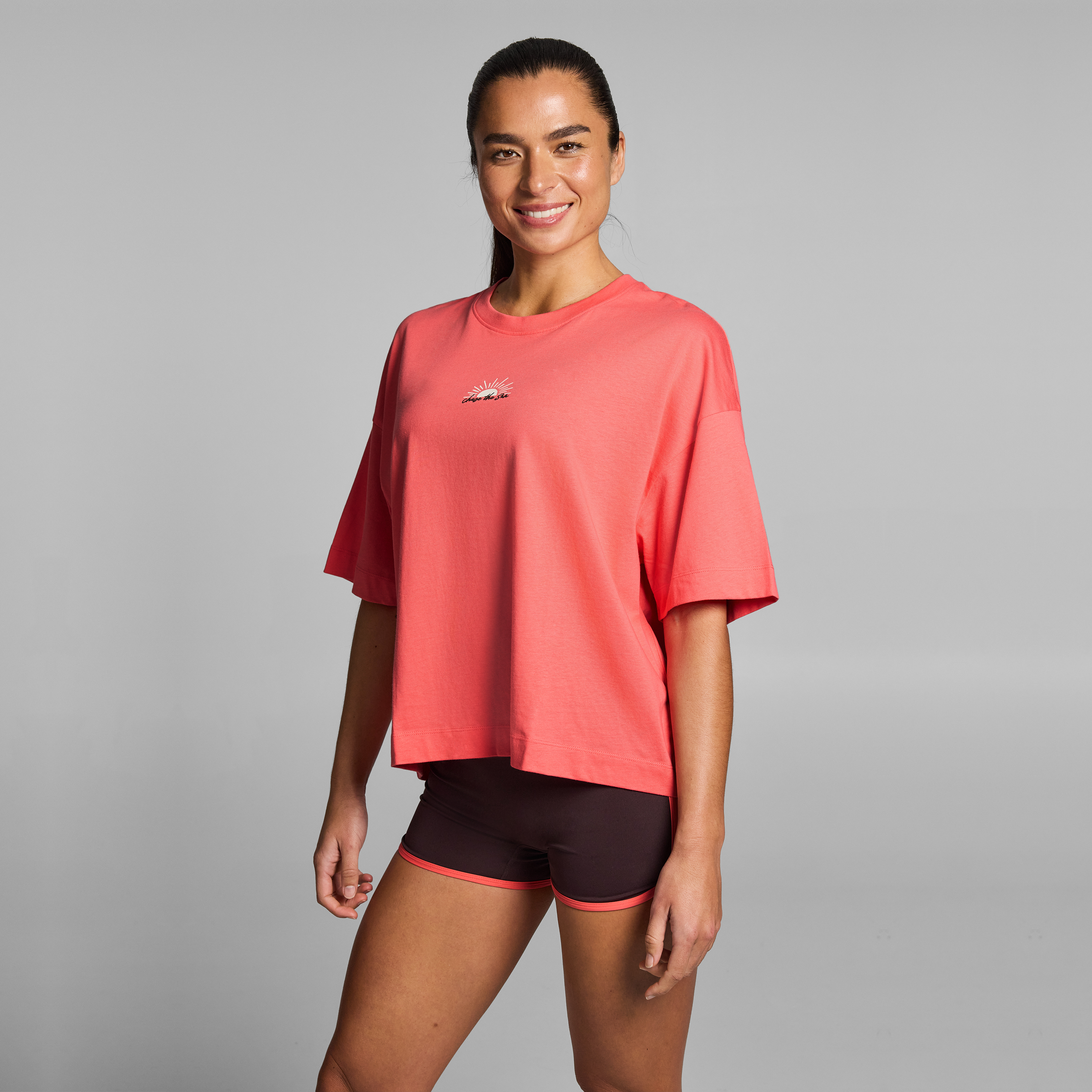 Oversize Boxy Cotton Tee