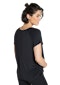 MATERNITY RUCHED CASUAL TEE