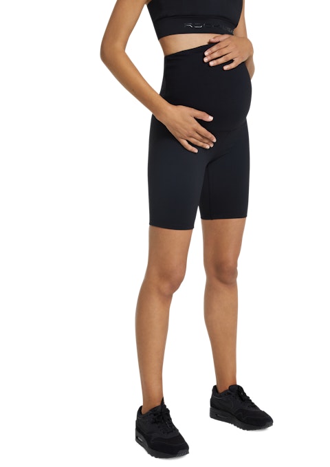 Black Maternity Quad Bike Shorts